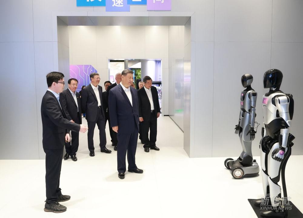 习近平总书记到上海调研，2026世界杯代表具身智能行业汇报进展